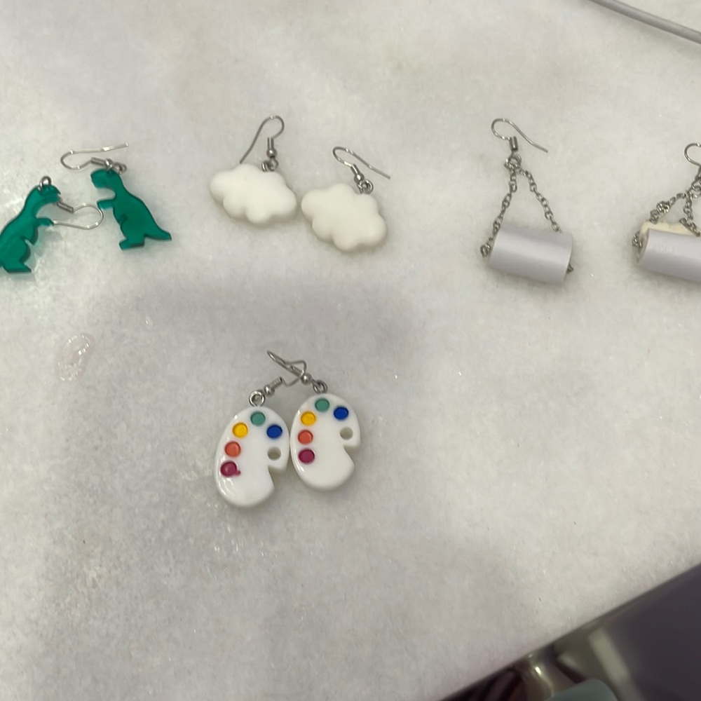 4 pack earrings